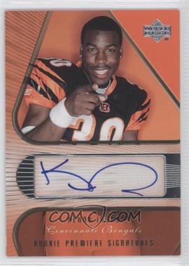 2007 Upper Deck NFL Players Rookie Premiere - Box Set Autograph Cards #AC12 - Kenny Irons