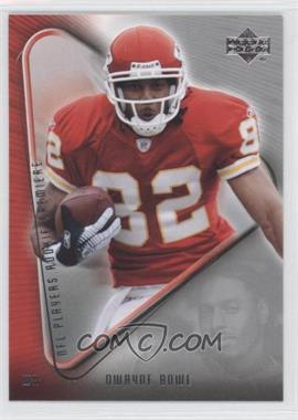 2007 Upper Deck NFL Players Rookie Premiere - Box Set [Base] #4 - Dwayne Bowe