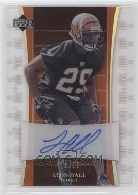 2007 Upper Deck Trilogy - [Base] - Autographs #115 - Rookies - Leon Hall /99