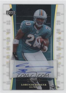 2007 Upper Deck Trilogy - [Base] - Autographs #163 - Rookies - Lorenzo Booker /133