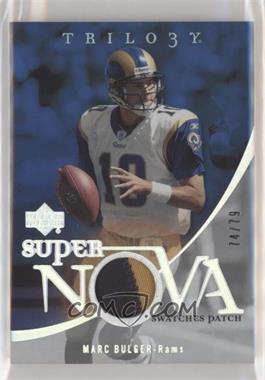 2007 Upper Deck Trilogy - Supernova Swatches - Patch #SS-MB - Marc Bulger /79 [EX to NM]