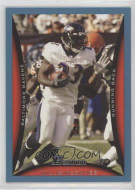 2008 Bowman - [Base] - Blue #36 - Willis McGahee /500