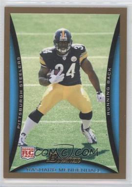 2008 Bowman - [Base] - Gold #181 - Rashard Mendenhall