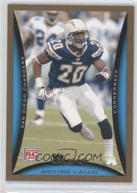 2008 Bowman - [Base] - Gold #266 - Antoine Cason