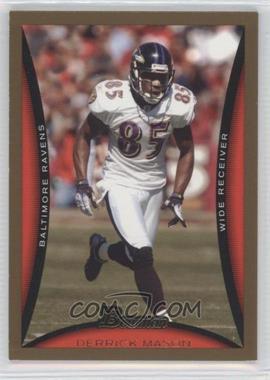 2008 Bowman - [Base] - Gold #90 - Derrick Mason