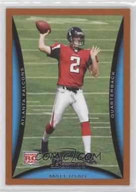 2008 Bowman - [Base] - Orange #166 - Matt Ryan /250