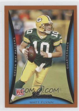 2008 Bowman - [Base] - Orange #177 - Matt Flynn /250