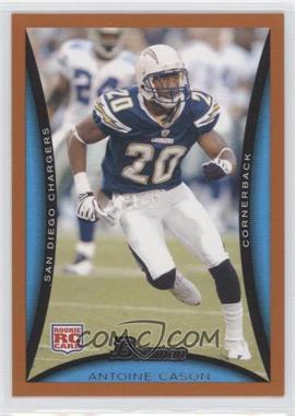 2008 Bowman - [Base] - Orange #266 - Antoine Cason /250