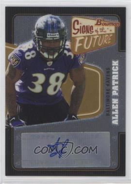 2008 Bowman - Signs of the Future #SF-AP - Allen Patrick