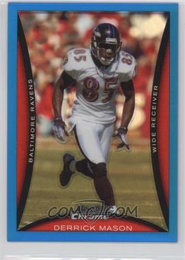 2008 Bowman Chrome - [Base] - Blue Refractor #BC200 - Derrick Mason /150