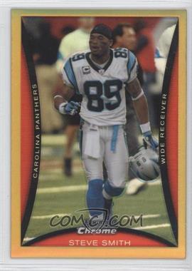 2008 Bowman Chrome - [Base] - Gold Refractor #BC175 - Steve Smith /50