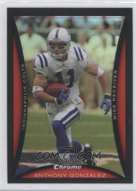 2008 Bowman Chrome - [Base] - Refractor #BC196 - Anthony Gonzalez