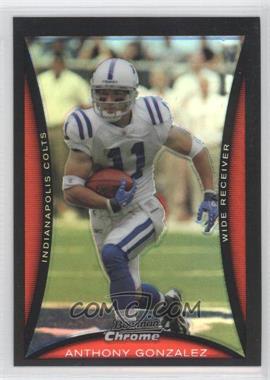 2008 Bowman Chrome - [Base] - Refractor #BC196 - Anthony Gonzalez