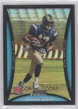 2008 Bowman Chrome - [Base] - Refractor #BC87 - Donnie Avery