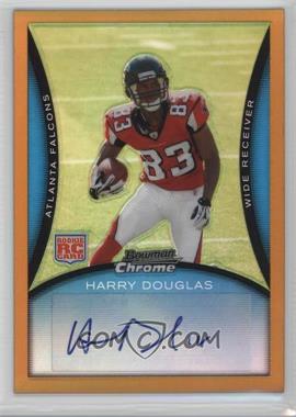 2008 Bowman Chrome - [Base] - Rookie Autographs Gold Refractor #BC97 - Harry Douglas /25