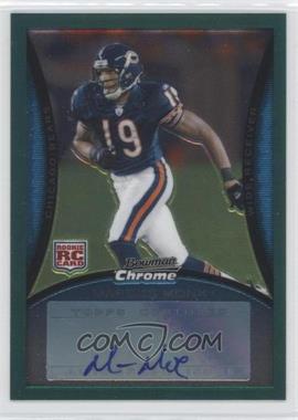 2008 Bowman Chrome - [Base] - Rookie Autographs Green #BC100 - Marcus Monk /150