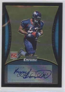 2008 Bowman Chrome - [Base] - Rookie Autographs #BC79 - Ryan Torain