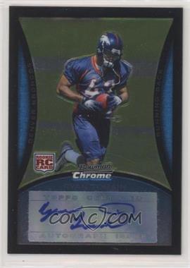 2008 Bowman Chrome - [Base] - Rookie Autographs #BC79 - Ryan Torain