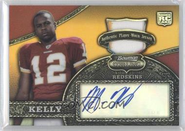 2008 Bowman Sterling - [Base] - Autographed Relics Gold Refractor #162 - Malcolm Kelly /235