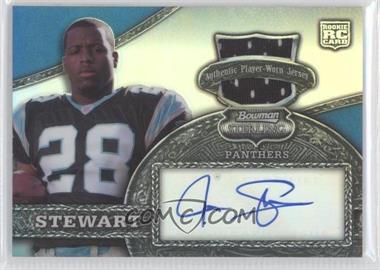 2008 Bowman Sterling - [Base] - Autographed Relics Refractor #155 - Jonathan Stewart /99