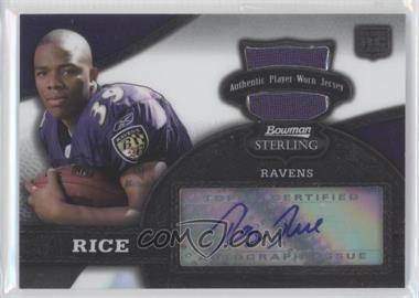 2008 Bowman Sterling - [Base] - Autographed Relics #153 - Ray Rice