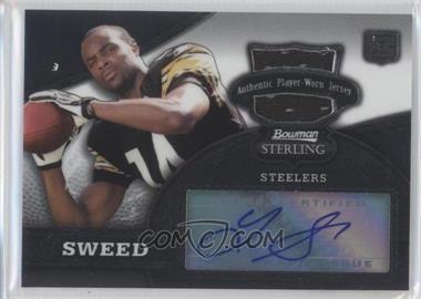 2008 Bowman Sterling - [Base] - Autographed Relics #170 - Limas Sweed