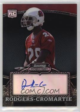 2008 Bowman Sterling - [Base] - Black Refractor #101 - Dominique Rodgers-Cromartie /50 [EX to NM]