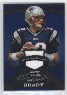 2008 Bowman Sterling - [Base] - Blue Jerseys #52 - Tom Brady /349