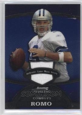 2008 Bowman Sterling - [Base] - Blue Jerseys #57 - Tony Romo /349