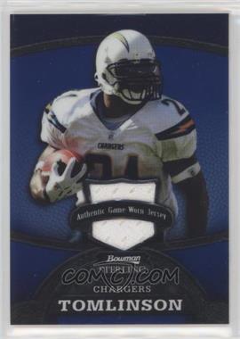 2008 Bowman Sterling - [Base] - Blue Jerseys #63 - LaDainian Tomlinson /349