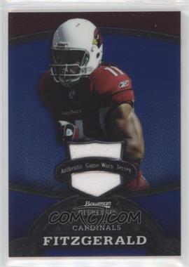 2008 Bowman Sterling - [Base] - Blue Jerseys #78 - Larry Fitzgerald /349