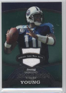 2008 Bowman Sterling - [Base] - Green Jerseys #58 - Vince Young /249
