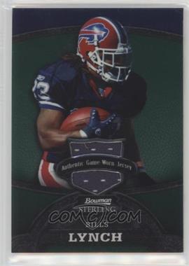 2008 Bowman Sterling - [Base] - Green Jerseys #67 - Marshawn Lynch /249