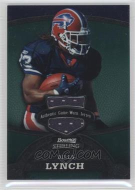 2008 Bowman Sterling - [Base] - Green Jerseys #67 - Marshawn Lynch /249