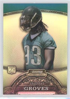 2008 Bowman Sterling - [Base] - Refractor #15 - Quentin Groves /199