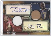 Donnie Avery, Devin Thomas #/75