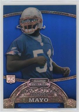 2008 Bowman Sterling - Redemption Blue Refractor Rookies #BS10 - Jerod Mayo