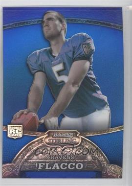 2008 Bowman Sterling - Redemption Blue Refractor Rookies #BS2 - Joe Flacco