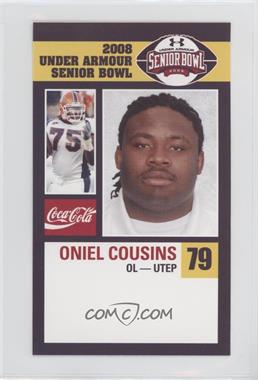 2008 Coca-Cola Under Armour Senior Bowl - [Base] #_ONCO - Oniel Cousins