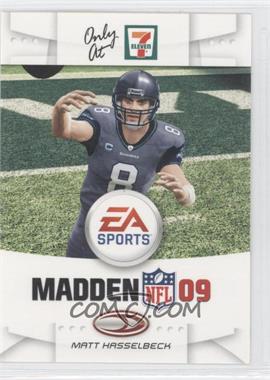 2008 Donruss 7 Eleven Madden 09 - [Base] #10 - Matt Hasselbeck