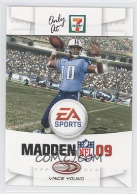 2008 Donruss 7 Eleven Madden 09 - [Base] #3 - Vince Young