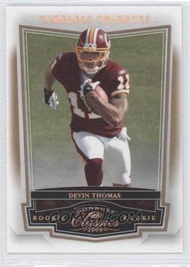 2008 Donruss Classics - [Base] - Timeless Tributes Bronze #188 - Devin Thomas /250