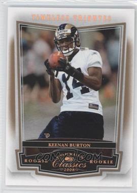 2008 Donruss Classics - [Base] - Timeless Tributes Bronze #243 - Keenan Burton /250