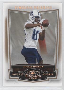 2008 Donruss Classics - [Base] - Timeless Tributes Bronze #249 - Lavelle Hawkins /250