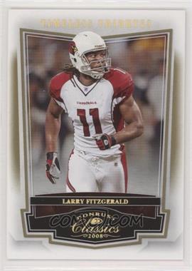 2008 Donruss Classics - [Base] - Timeless Tributes Gold #2 - Larry Fitzgerald /50