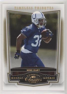 2008 Donruss Classics - [Base] - Timeless Tributes Gold #233 - Mike Hart /50