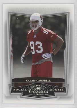 2008 Donruss Classics - [Base] - Timeless Tributes Silver #157 - Calais Campbell /100