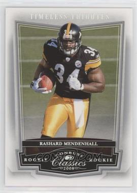 2008 Donruss Classics - [Base] - Timeless Tributes Silver #177 - Rashard Mendenhall /100