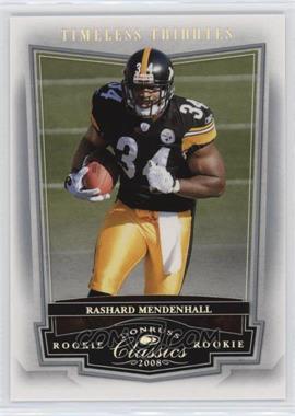 2008 Donruss Classics - [Base] - Timeless Tributes Silver #177 - Rashard Mendenhall /100