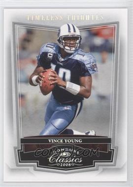 2008 Donruss Classics - [Base] - Timeless Tributes Silver #95 - Vince Young /100